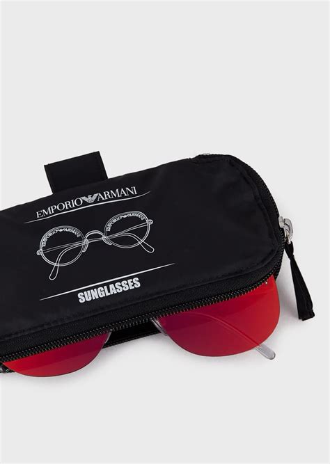 eyewear case for emporio armani